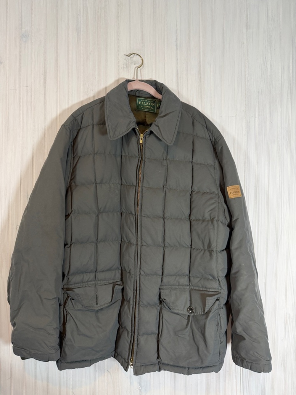 CC FILSON PUFFER COAT XL QUILTED